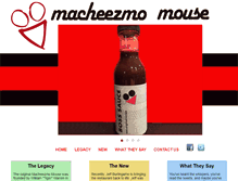 Tablet Screenshot of macheezmomouse.com